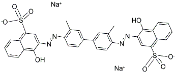 偶氮蓝结构式_6059-34-3结构式