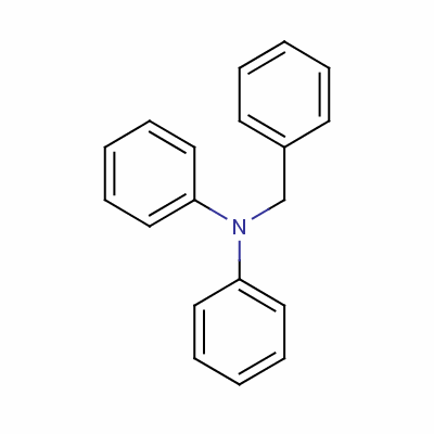 苄基二苯胺结构式_606-87-1结构式