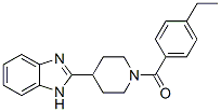 (9CI)-4-(1H-苯并咪唑-2-基)-1-(4-乙基苯甲酰基)-哌啶结构式_606083-61-8结构式