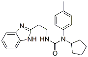 (9CI)-n-[2-(1H-苯并咪唑-2-基)乙基]-n-环戊基-n-(4-甲基苯基)-脲结构式_606090-95-3结构式