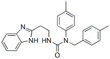 Urea, n-[2-(1h-benzimidazol-2-yl)ethyl]-n-(4-methylphenyl)-n-[(4-methylphenyl)methyl]- (9ci) Structure,606090-96-4Structure