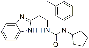 (9CI)-n-[2-(1H-苯并咪唑-2-基)乙基]-n-环戊基-n-(3-甲基苯基)-脲结构式_606090-97-5结构式