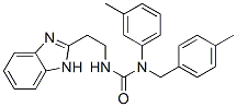 Urea, n-[2-(1h-benzimidazol-2-yl)ethyl]-n-(3-methylphenyl)-n-[(4-methylphenyl)methyl]- (9ci) Structure,606090-98-6Structure