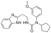 Urea, n-[2-(1h-benzimidazol-2-yl)ethyl]-n-cyclopentyl-n-(3-methoxyphenyl)- (9ci) Structure,606091-03-6Structure