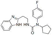 (9CI)-n-[2-(1H-苯并咪唑-2-基)乙基]-n-环戊基-n-(4-氟苯基)-脲结构式_606091-08-1结构式