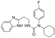 (9CI)-n-[2-(1H-苯并咪唑-2-基)乙基]-n-环己基-n-(4-氟苯基)-脲结构式_606091-09-2结构式