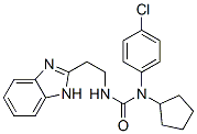 Urea, n-[2-(1h-benzimidazol-2-yl)ethyl]-n-(4-chlorophenyl)-n-cyclopentyl- (9ci) Structure,606091-10-5Structure