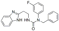(9ci)-N-[2-(1H-苯并咪唑-2-基)乙基]-N-(3-氟苯基)-N-(苯基甲基)-脲结构式_606091-17-2结构式