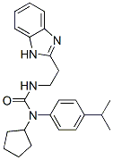 Urea, n-[2-(1h-benzimidazol-2-yl)ethyl]-n-cyclopentyl-n-[4-(1-methylethyl)phenyl]- (9ci) Structure,606091-21-8Structure