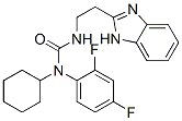 (9CI)-n-[2-(1H-苯并咪唑-2-基)乙基]-n-环己基-n-(2,4-二氟苯基)-脲结构式_606091-23-0结构式