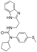 Urea, n-[2-(1h-benzimidazol-2-yl)ethyl]-n-cyclopentyl-n-[4-(methylthio)phenyl]- (9ci) Structure,606091-25-2Structure