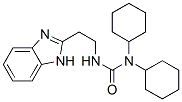 (9CI)-N-[2-(1H-苯并咪唑-2-基)乙基]-N,N-二环己基-脲结构式_606091-32-1结构式