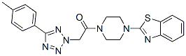 (9ci)-1-(2-苯并噻唑)-4-[[5-(4-甲基苯基)-2H-四唑-2-基]乙酰基]-哌嗪结构式_606097-27-2结构式