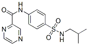 (9CI)-N-[4-[[(2-甲基丙基)氨基]磺酰基]苯基]-吡嗪羧酰胺结构式_606098-36-6结构式