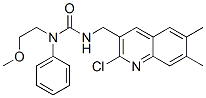 Urea, n-[(2-chloro-6,7-dimethyl-3-quinolinyl)methyl]-n-(2-methoxyethyl)-n-phenyl- (9ci) Structure,606102-52-7Structure