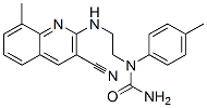 (9CI)-n-[2-[(3-氰基-8-甲基-2-喹啉)氨基]乙基]-n-(4-甲基苯基)-脲结构式_606104-88-5结构式