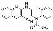 (9CI)-n-[2-[(3-氰基-8-甲基-2-喹啉)氨基]乙基]-n-(2-甲基苯基)-脲结构式_606104-90-9结构式