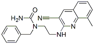 Urea, n-[2-[(3-cyano-8-methyl-2-quinolinyl)amino]ethyl]-n-(phenylmethyl)- (9ci) Structure,606104-92-1Structure