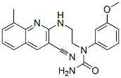(9CI)-n-[2-[(3-氰基-8-甲基-2-喹啉)氨基]乙基]-n-(3-甲氧基苯基)-脲结构式_606104-94-3结构式