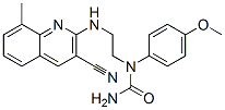 Urea, n-[2-[(3-cyano-8-methyl-2-quinolinyl)amino]ethyl]-n-(4-methoxyphenyl)- (9ci) Structure,606104-96-5Structure