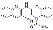 Urea, n-[2-[(3-cyano-8-methyl-2-quinolinyl)amino]ethyl]-n-(2-fluorophenyl)- (9ci) Structure,606105-06-0Structure