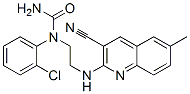 Urea, n-(2-chlorophenyl)-n-[2-[(3-cyano-6-methyl-2-quinolinyl)amino]ethyl]- (9ci) Structure,606105-38-8Structure