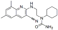 Urea, n-[2-[(3-cyano-6,8-dimethyl-2-quinolinyl)amino]ethyl]-n-cyclohexyl- (9ci) Structure,606105-65-1Structure