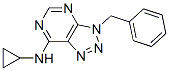 (9ci)-n-环丙基-3-(苯基甲基)-3H-1,2,3-噻唑并[4,5-d]嘧啶-7-胺结构式_606108-02-5结构式