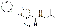 (9ci)-n-(2-甲基丙基)-3-(苯基甲基)-3H-1,2,3-噻唑并[4,5-d]嘧啶-7-胺结构式_606108-06-9结构式