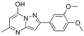 (9CI)-2-(3,4-二甲氧基苯基)-5-甲基-吡唑并[1,5-a]嘧啶-7-醇结构式_606116-38-5结构式
