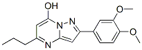 (9CI)-2-(3,4-二甲氧基苯基)-5-丙基-吡唑并[1,5-a]嘧啶-7-醇结构式_606116-43-2结构式