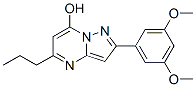 (9CI)-2-(3,5-二甲氧基苯基)-5-丙基-吡唑并[1,5-a]嘧啶-7-醇结构式_606116-49-8结构式