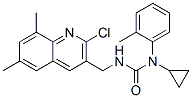 Urea, n-[(2-chloro-6,8-dimethyl-3-quinolinyl)methyl]-n-cyclopropyl-n-(2-methylphenyl)- (9ci) Structure,606116-56-7Structure