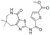 (9ci)-5-[[(5,6,7,8-四氢-7,7-二甲基-4-氧代-4H-噻唑并[5,4-c]氮杂革-2-基)氨基]羰基]-2-噻吩羧酸甲酯结构式_606117-78-6结构式