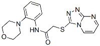(9ci)-n-[2-(4-吗啉)苯基]-2-(1,2,4-噻唑并[4,3-a]嘧啶-3-基硫代)-乙酰胺结构式_606121-79-3结构式