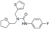 Urea, n-(4-fluorophenyl)-n-[(tetrahydro-2-furanyl)methyl]-n-(2-thienylmethyl)- (9ci) Structure,606135-00-6Structure