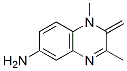 (9CI)-1,2-二氢-1,3-二甲基-2-亚甲基-6-喹噁啉胺结构式_60639-49-8结构式