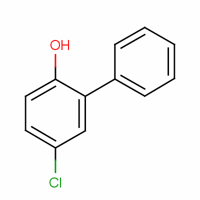 5-氯-2-羟基联苯结构式_607-12-5结构式