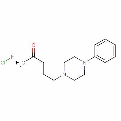 5(4-苯基-1-哌嗪-2-戊酮盐酸盐结构式_60753-22-2结构式