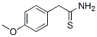 2-(4-Methoxyphenyl)ethanethioamide Structure,60759-02-6Structure