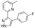 2-(4-(4-Fluorophenyl)-1H-pyrazol-3-yl)-6-methylpyridine Structure,607738-00-1Structure