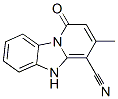 3-甲基-1-氧代-1,5-二氢苯并[4,5]咪唑并[1,2-a]吡啶-4-甲腈结构式_60792-57-6结构式