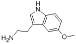 5-甲氧基色胺结构式_608-07-1结构式