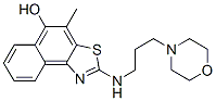 4-甲基-2-[[3-(4-吗啉)丙基]氨基]-萘并[1,2-d]噻唑-5-醇结构式_608127-10-2结构式