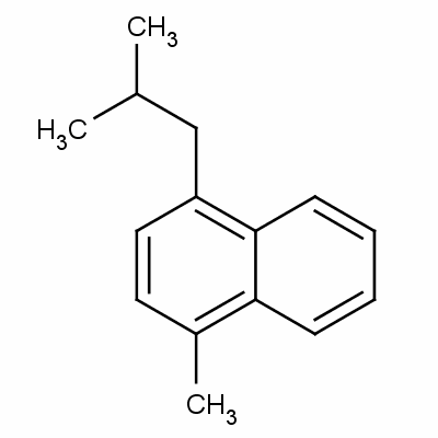 1-甲基-4-(2-甲基丙基)萘结构式_60848-32-0结构式