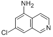 7-氯-5-氨基异喹啉结构式_608515-70-4结构式