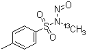 N-甲基(13C)-N-亚硝基对甲苯磺酰胺结构式_60858-95-9结构式