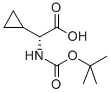 Boc-D-环丙基甘氨酸结构式_609768-49-2结构式