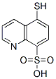 5-疏基-8-喹啉磺酸结构式_60999-28-2结构式