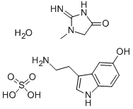 5-五羟色胺肌酸酐结构式_61-47-2结构式